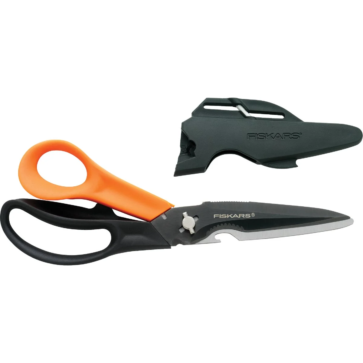 Durable Fiskars 9 In. Multipurpose Titanium-Coated Scissors Reusable