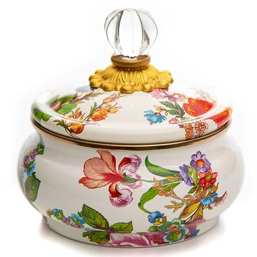 Artisan Enamel Squashed Pot High-End