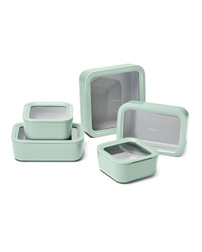 Next-Generation 13 Piece Glass Food Storage Container Set High-End