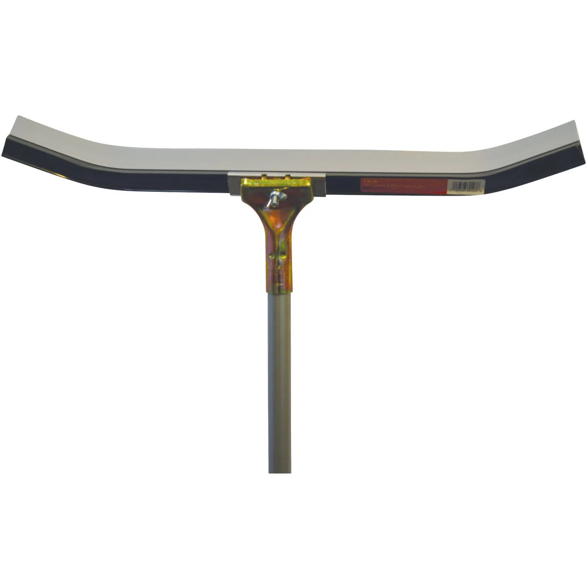 Sophisticated Do it 24 In. Curved Rubber Floor Squeegee with Steel Handle Easy-to-Use