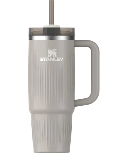 Sustainable Quencher H2.0 Tumbler with Handle and Straw 30 oz Reusable