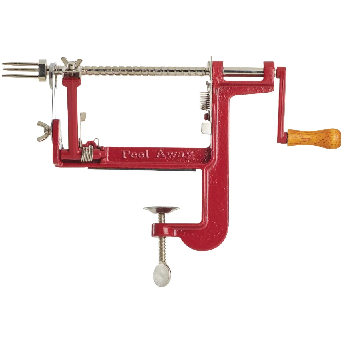 Next-Generation Amco Cast Iron Clamp Apple Peeler Corer Slicer Luxury
