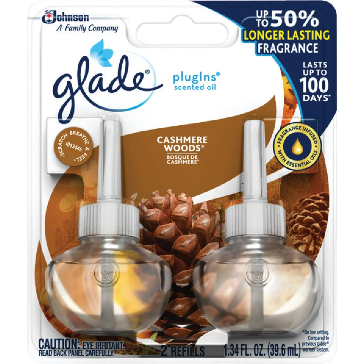 Quality Glade PlugIns Cashmere Woods Scented Oil Refill 2-Count Outstanding