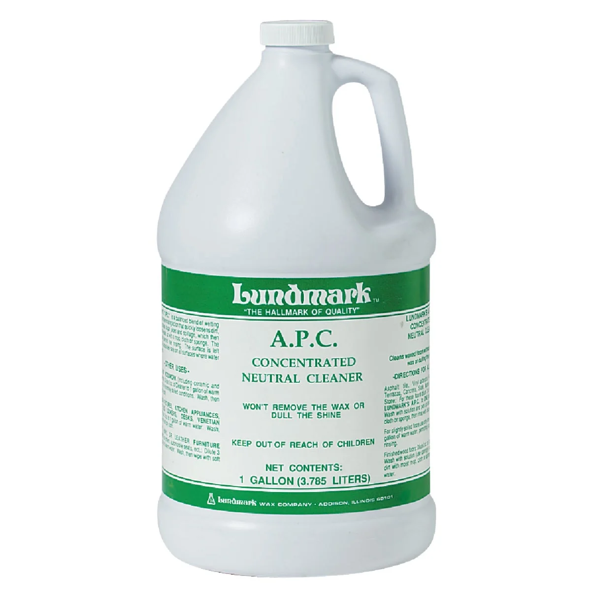 Optimized Lundmark 1 Gal. All Surface Concentrated Floor Cleaner Outstanding