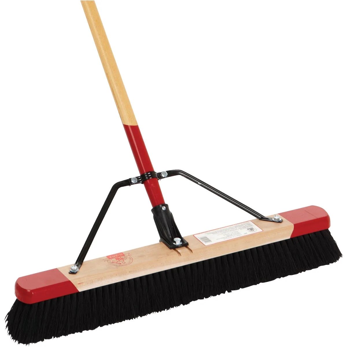 Detailed Harper 24 In. W. x 64 In. L. Wood Handle Tampico Medium Sweep Push Broom Unique