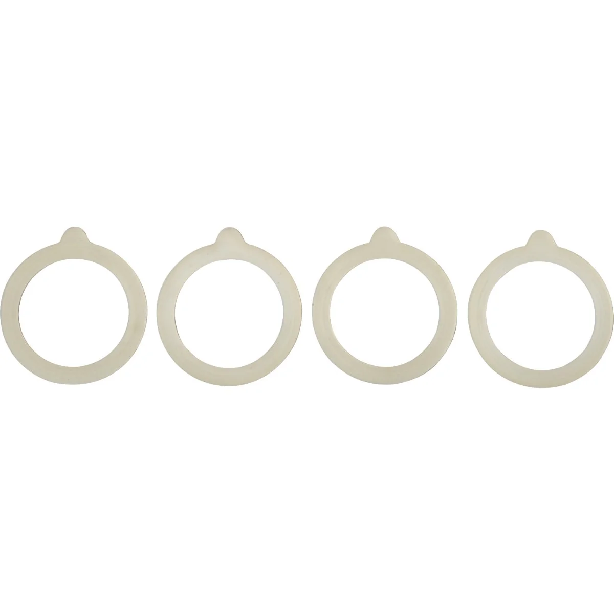 Enhanced Silicone Canning Jar Ring 4-Count Minimalist
