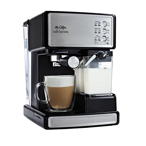 Responsible Espresso and Cappuccino Machine Stainless Steel Programmable Coffee Maker with Automatic Milk Frother 15 Relaxed