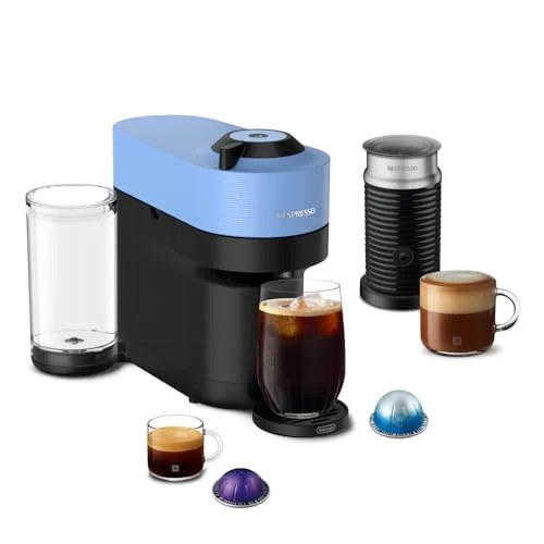 Expertly Made Vertuo Pop Coffee Machine with Milk Frother Green