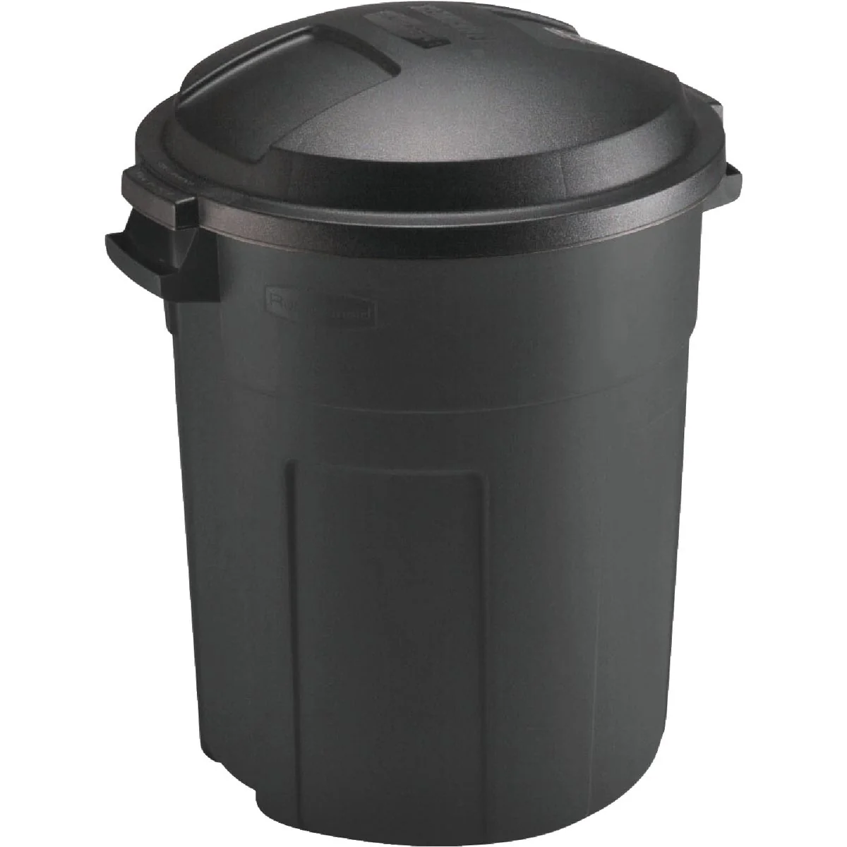High-Quality Rubbermaid 20 Gal. Black Trash Can with Lid Expertly Made