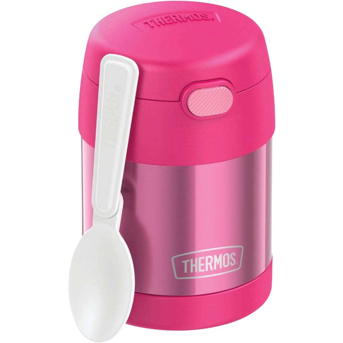 Flexible Thermos Funtainer 10 Oz. Pink Stainless Steel Food Jar Minimalist