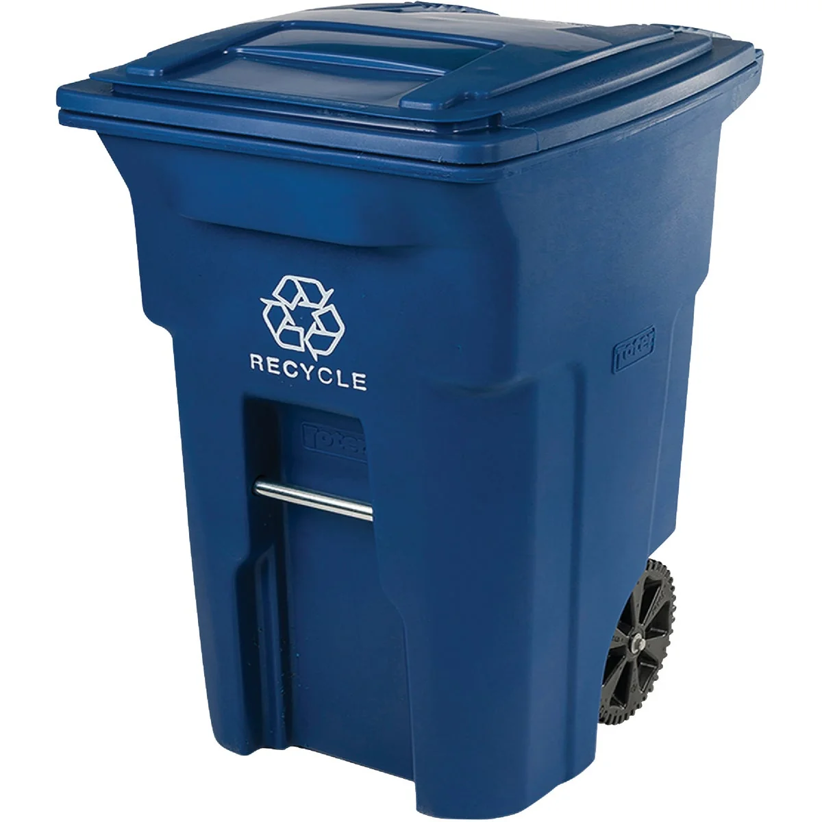 Eco-Friendly Toter 96 Gal. 2-Wheel Recycling Trash Can Relaxed