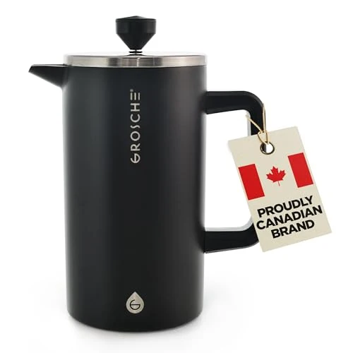 Practical Dublin Double Wall Stainless French Press Contemporary