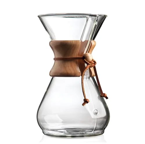 Proven Pour Over Glass Coffeemaker Easy-to-Use