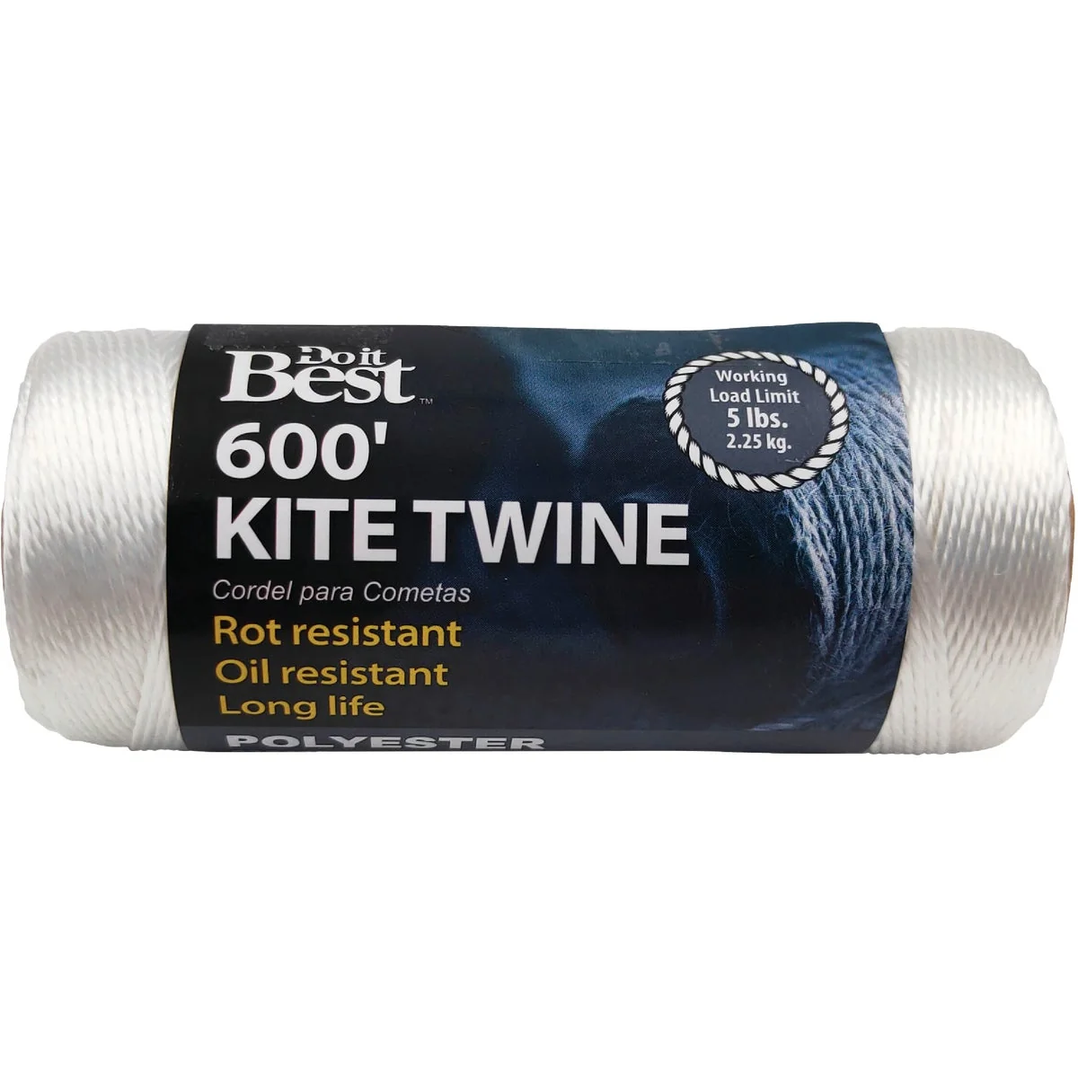 Original Design Do it 0.020 In. x 600 Ft. White Polyester Kite Twine Lightweight