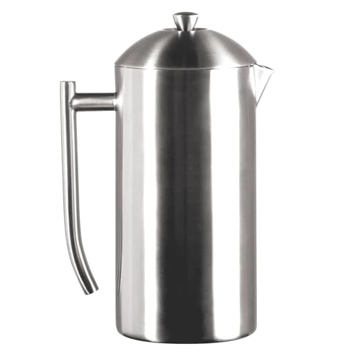 Traditional Coffee Press Stainless Steel French Press Coffee Maker Consistent