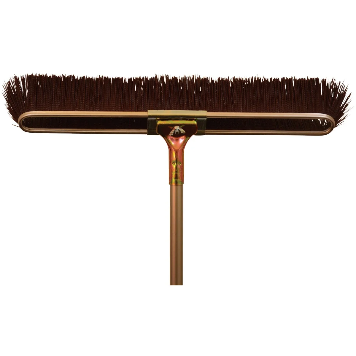 Enhanced Bruske 23 In. W. x 65 In. L. Steel Handle Coarse Sweep Push Broom Traditional
