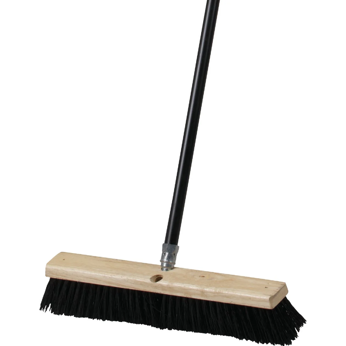 Clean Do it 18 In. W. x 60 In. L. Metal Handle All-Purpose Push Broom Easy-to-Use