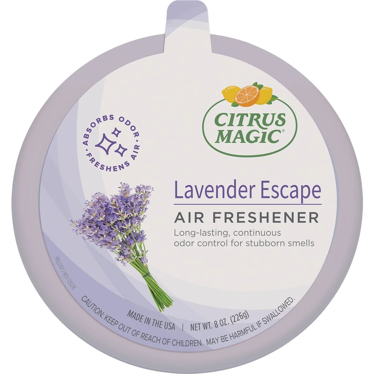 Stylish Citrus 8 Oz. Lavender Solid Air Freshener Elite