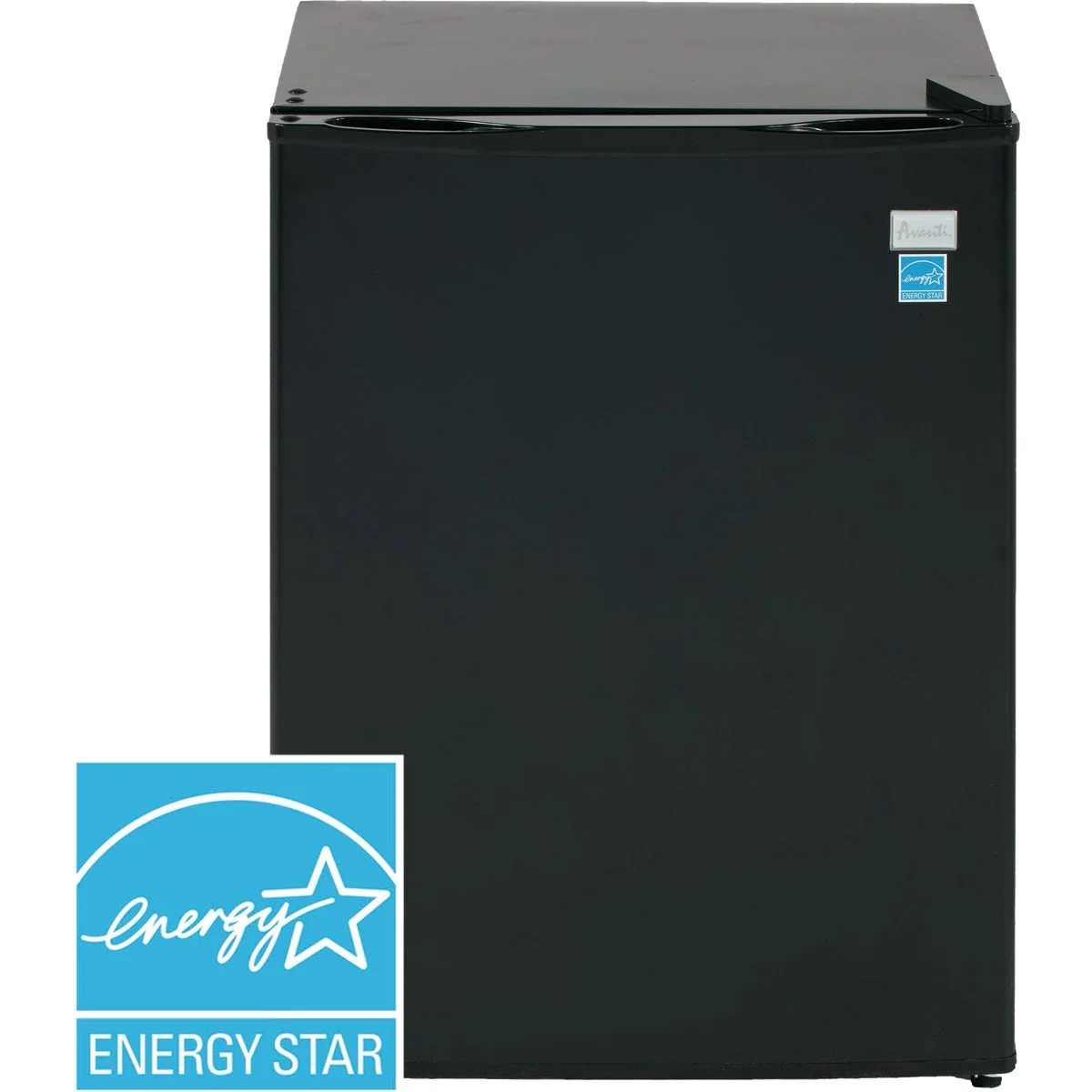 Optimized Avanti 2.4 Cu. Ft. Black Mid-Size Refrigerator Efficient