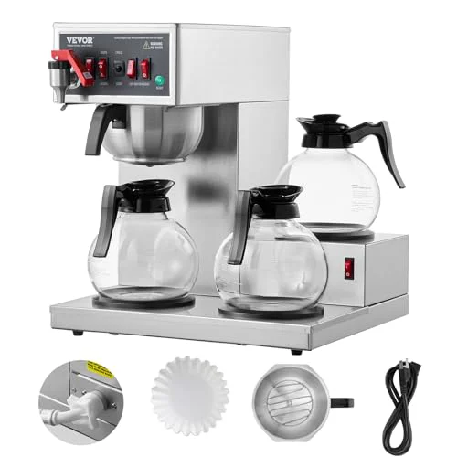 Pure 12 Cups Commercial Drip Coffee Maker Contemporary
