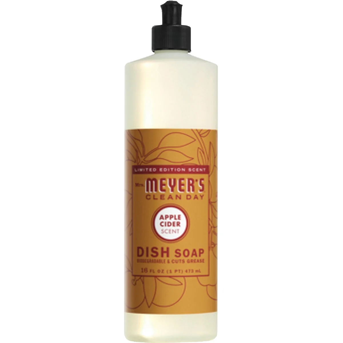 Relaxed Mrs. Meyer’s Clean Day 16 Oz. Apple Cider Liquid Dish Soap Proven