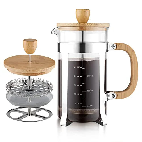 Refined 34 oz French Press Coffee Contemporary