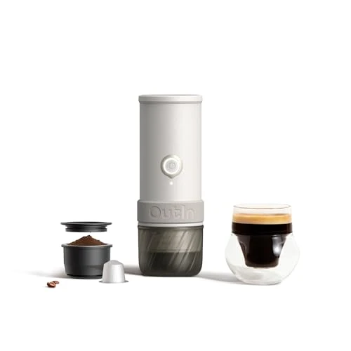 Traditional Mino Portable Electric Espresso Machine for Travel with Self Sophisticated