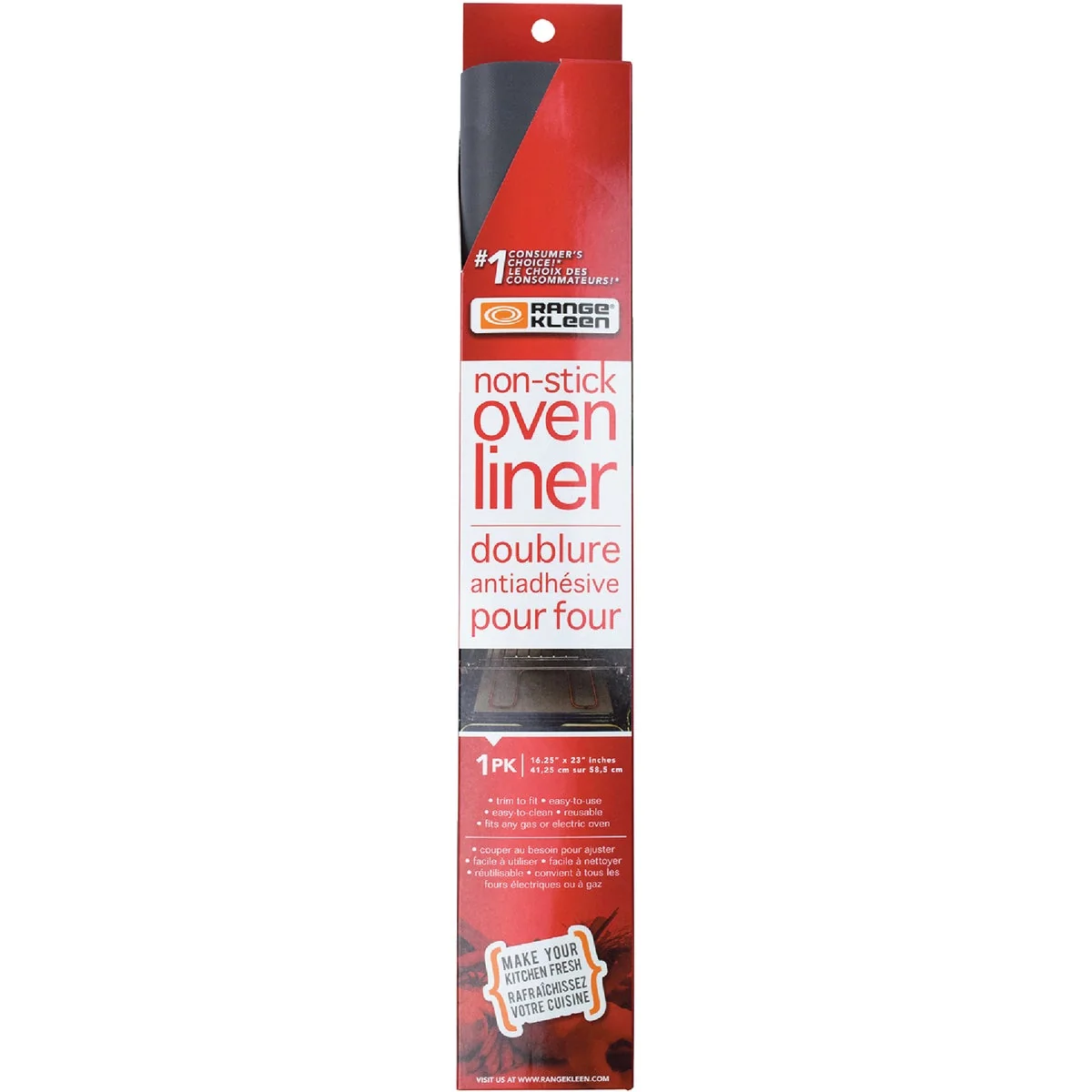 Responsible Range Kleen 16.25 In. x 23 In. Non-Stick Oven Liner Next-Generation