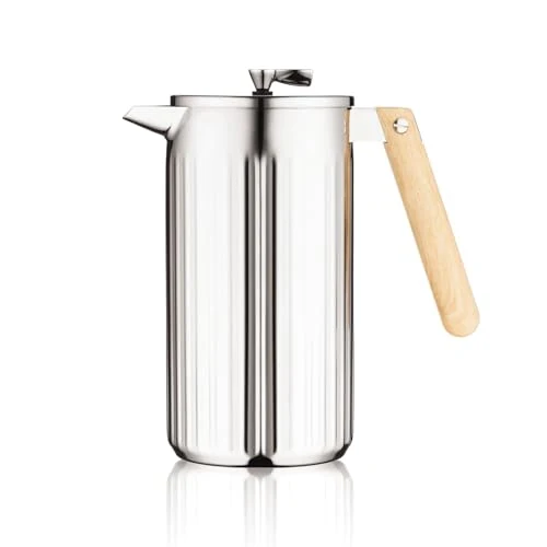 Lightweight 34 oz Douro Double Wall French Press Coffee Maker Casual