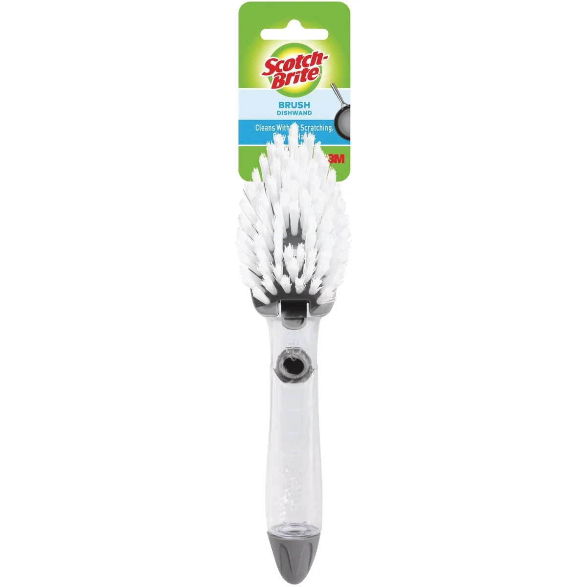 Specialty Scotch-Brite Soap Dispensing Brush Dishwand Solid