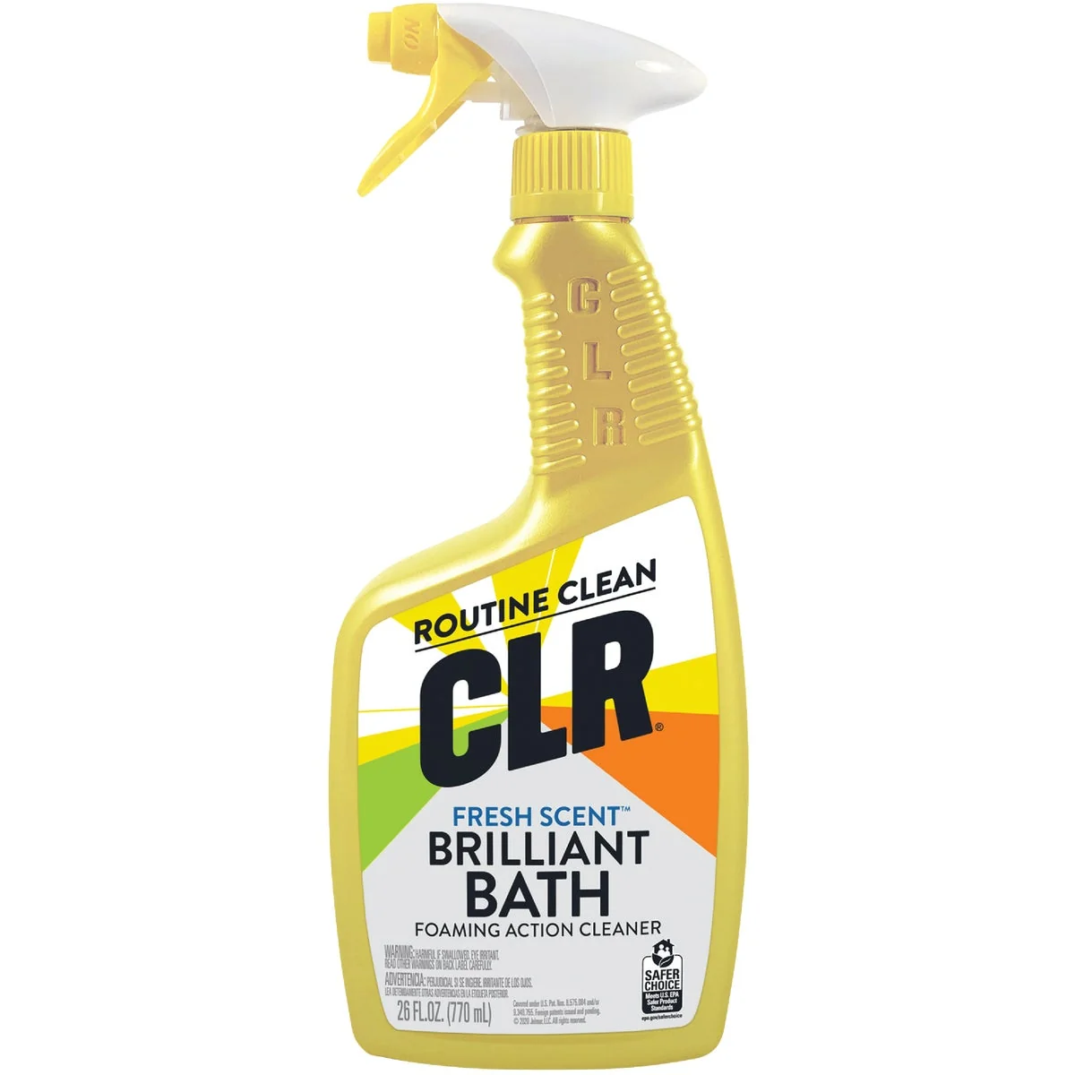 Premium Material CLR 26 Oz. Foaming Action Brilliant Bath Cleaner Advanced
