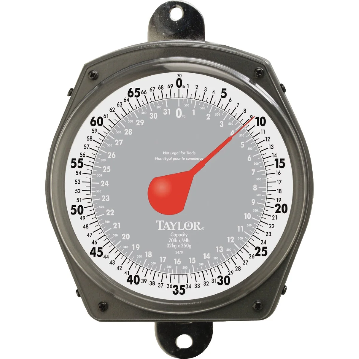 Natural Taylor 70 Lb. Capacity Dial Hanging Scale Green