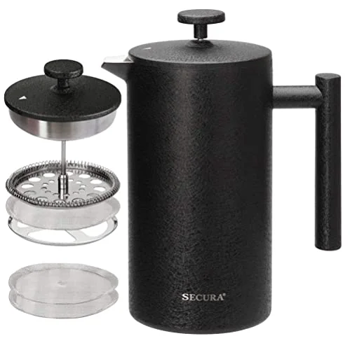 Convenient French Press Coffee Maker Fine Crafted
