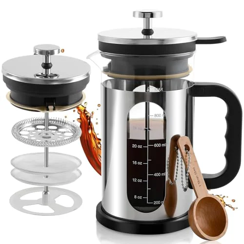 Trusted French Press Coffee Maker 34 oz High-Performance