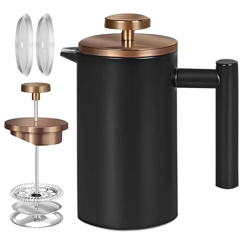 Long-Lasting 12oz French Press for One Person Original