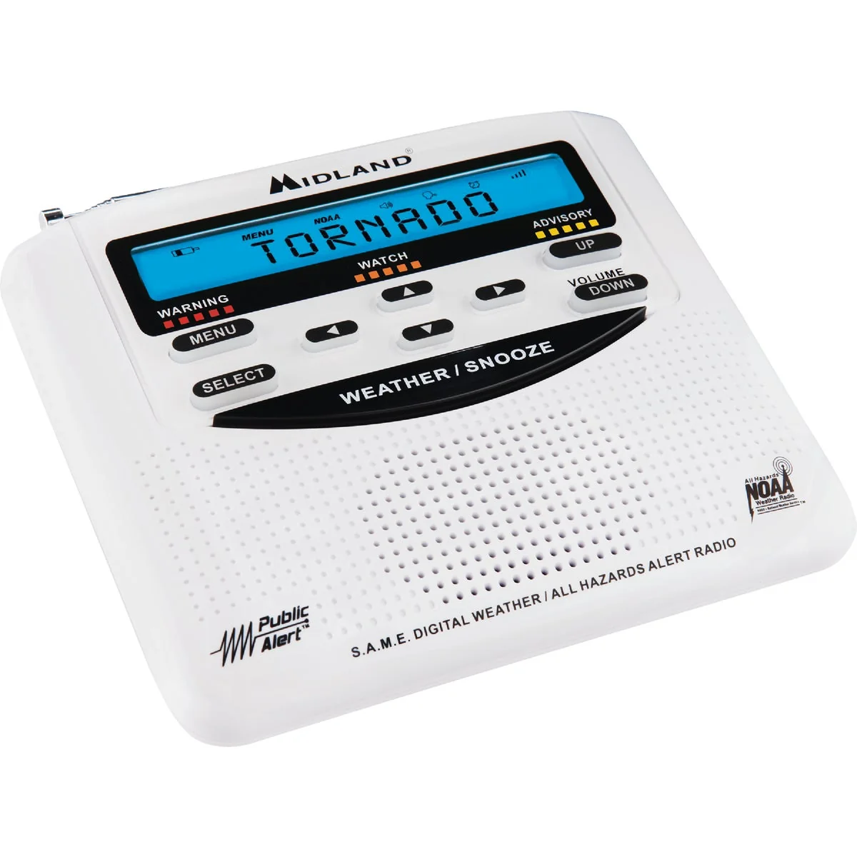 Fashionable Midland Emergency Weather Alert Radio Smart