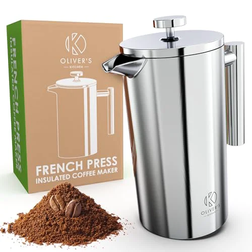 Stylish Premium French Press Cafetiere Coffee Maker Efficient