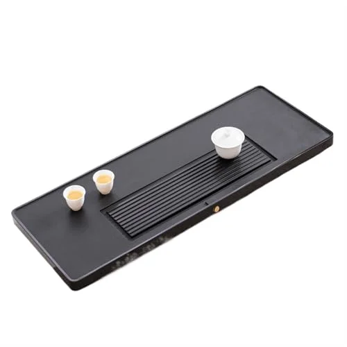 Environmentally Friendly Tea Set Natural Whole Ebonite Tea Tray Home Size Model Stone Simple Office Dry Brew Kung Fu Chinese Tea Table Chinese Tea Set Secure