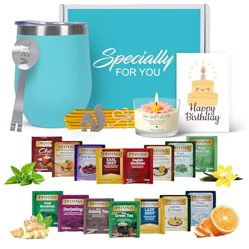 Reusable Birthday Gift Set with Stainless Tumbler Artisan