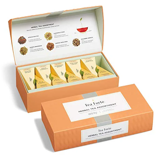 High-Grade Tea Sampler 10 Pyramid Infuser Bags 10 Count Specialty
