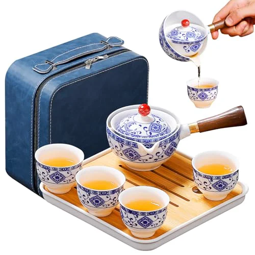 Lightweight Chinese Tea Set Gongfu Tea Set 4 Count User-Friendly