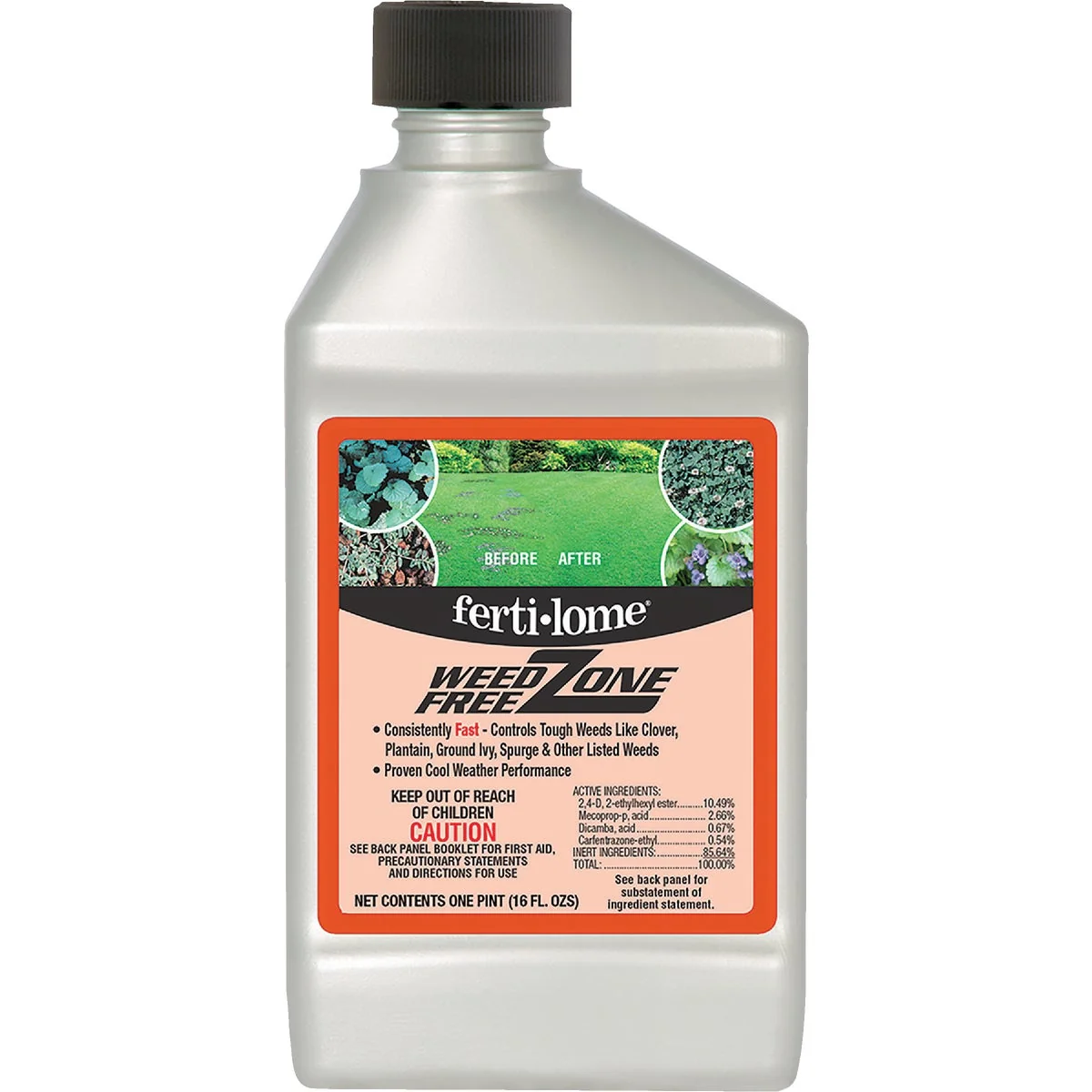 World-Class Ferti-lome Weed Zone 16 Oz. Concentrate Weed Killer Clean