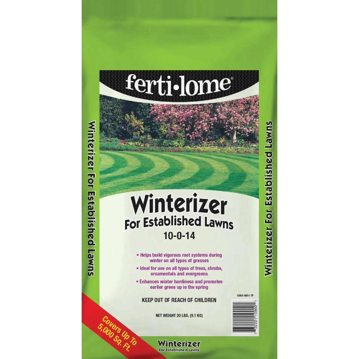Powerful Ferti-lome 20 Lb. 5000 Sq. Ft. 10-0-14 Winterizer Fall Fertilizer Trusted