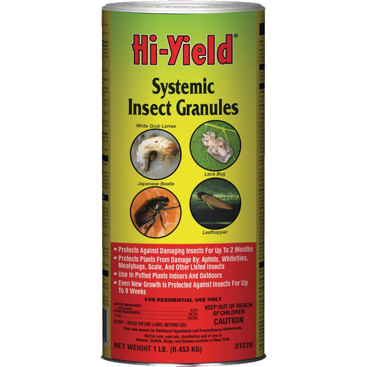 Healthy Hi-Yield 1 Lb. Ready To Use Granules Systemic Insect Killer Authentic
