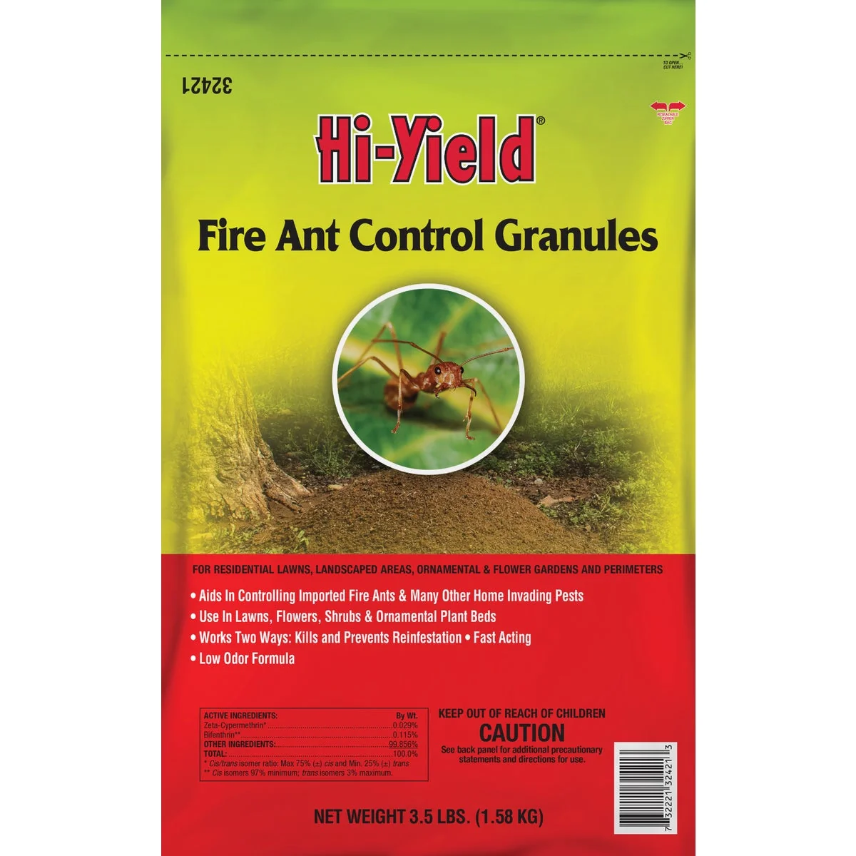 Fashionable Hi-Yield 3.5 Lb. Ready To Use Granules Fire Ant Control Clean