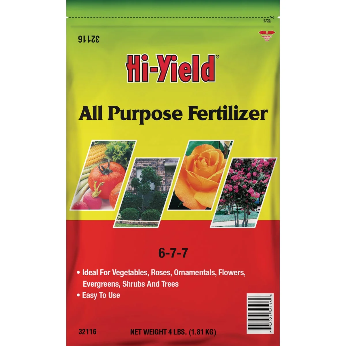High-Quality Hi-Yield 4 Lb. 6-7-7 Dry Plant Food All-Purpose Fertilizer World-Class