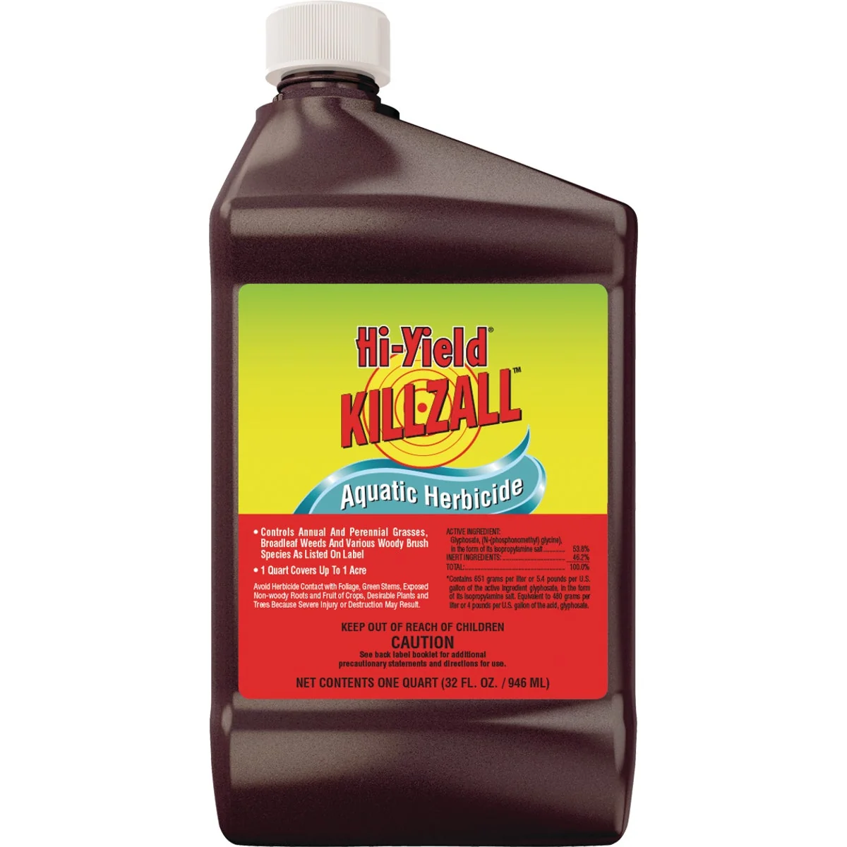High-Quality Hi-Yield Killzall 32 Oz. Concentrate Weed Grass Killer Aquatic Herbicide Official