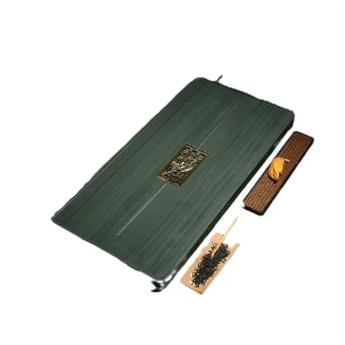 Top-Quality Tea Set Green Sandalwood Stone Tea Tray Home Drainage Simple Natural Ebony Stone Tea Table Tea Set Tray Chinese Tea Set Modern