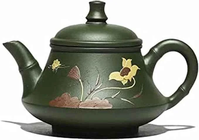 Unique New Ceramic Teapot Handmade Purple Clay Pot Drinking Set Drinking Set for Women Tea Party or Gift Giving Tea Cup Minimalist