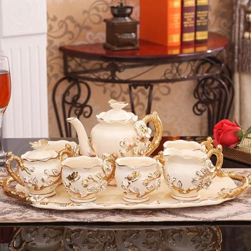 Pure 8 pcs Tea Set with Teapot Certified